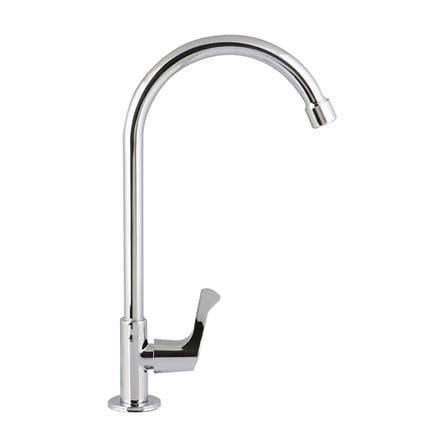 ก๊อกซิงค์เดี่ยวเคาน์เตอร์ RASLAND RA 20C5335 สีเงิน_2