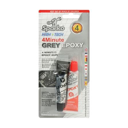กาวอีพ็อคซี่งานเหล็ก SPARKO 34มิลลิ ลิตร สีเทา_1