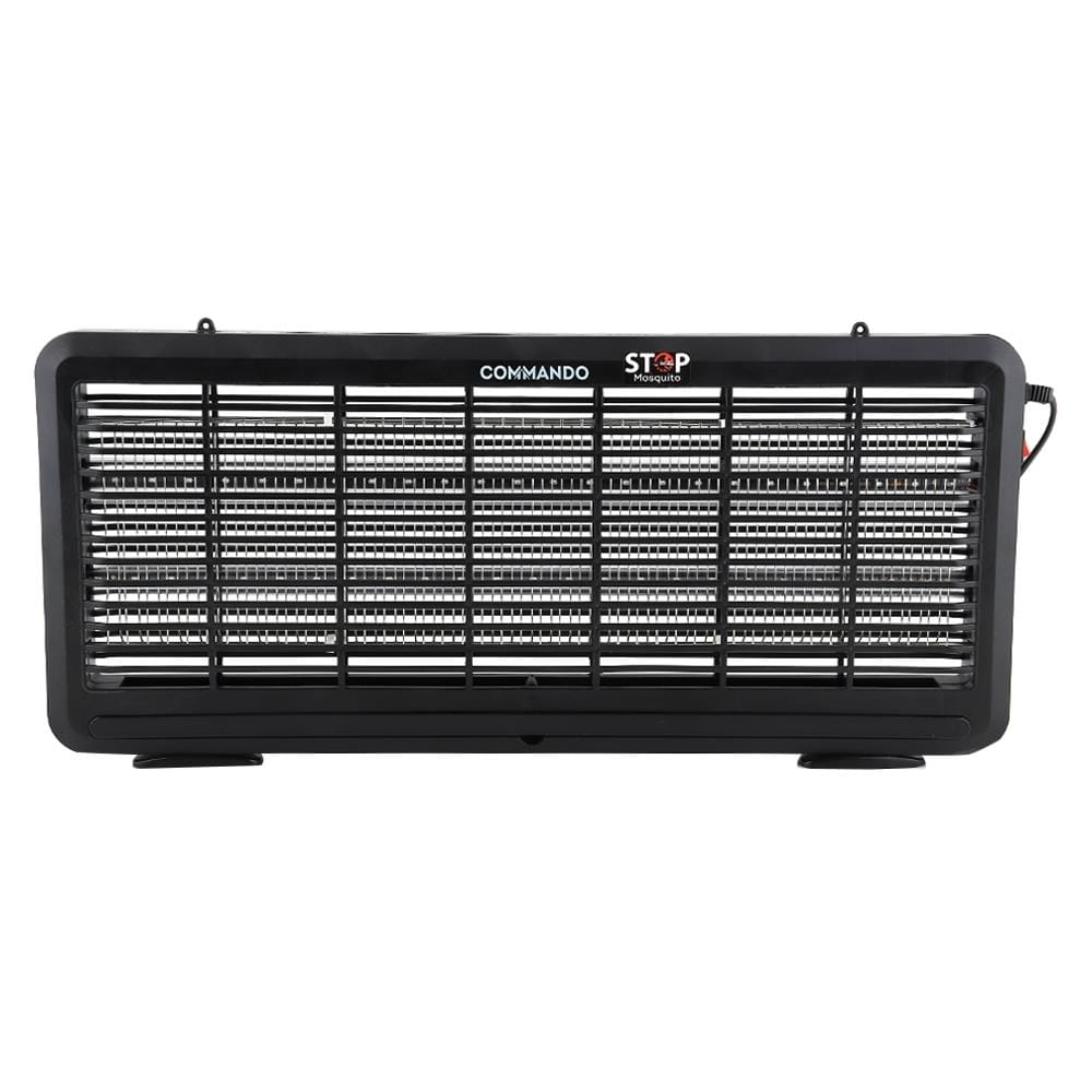 เครื่องช็อตยุงเเละเเมลง COMMANDO 8 วัตต์ สีดำ
