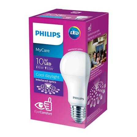 หลอดไฟ LED BULB PHILIPS A55 10 วัตต์ COOLDAYLIGHT E27_1