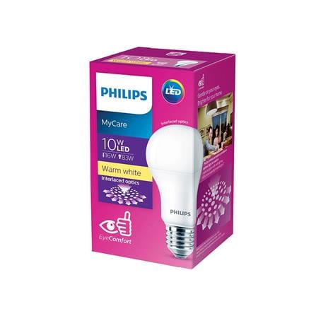 หลอด LED Bulb PHILIPS A55 E27 10วัตต์ สีเหลืองขาว_2