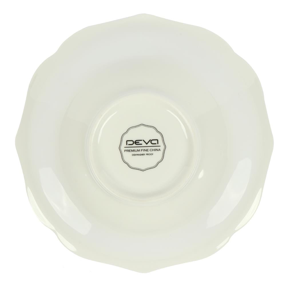 ชาม FINE CHINA 7.5" ROYAL FINE CHINA BARONESS WHITE