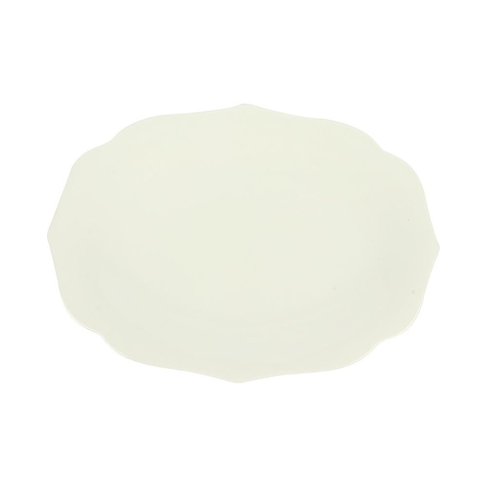 จาน FINE CHINA เปล 8" ROYAL FINE CHINA BARONESS WHITE
