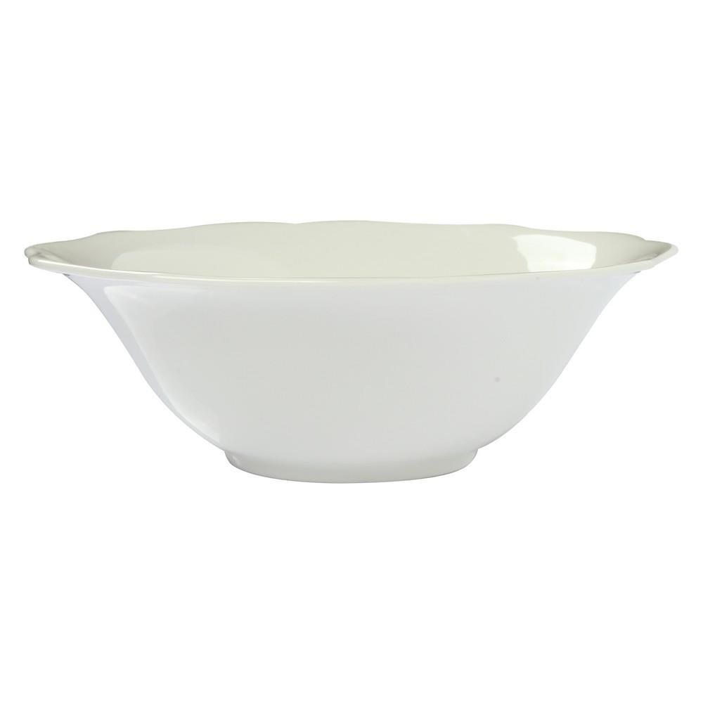 ชาม FINE CHINA 8.5" ROYAL FINE CHINA BARONESS WHITE