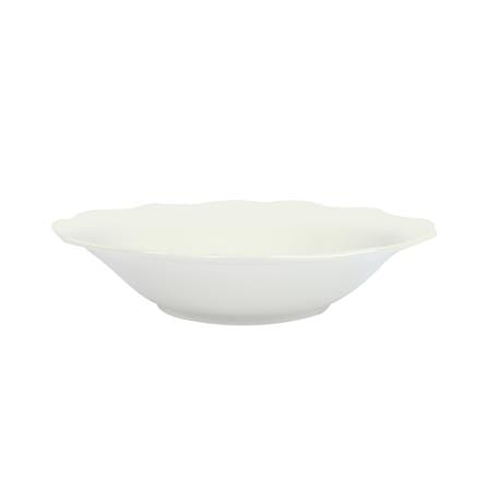 จาน FINE CHINA ลึก 12.5" ROYAL FINE CHINA BARONESS WHITE