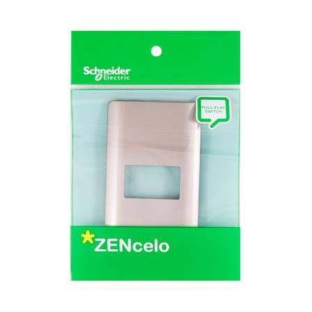 หน้ากาก 1 ช่อง SCHNEIDER A8401SH_SZ สีน้ำตาล_2