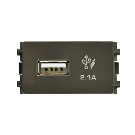 เต้ารับ USB SCHNEIDER 1 ช่อง 2.1 แอมแปร์ 8431USB B...
