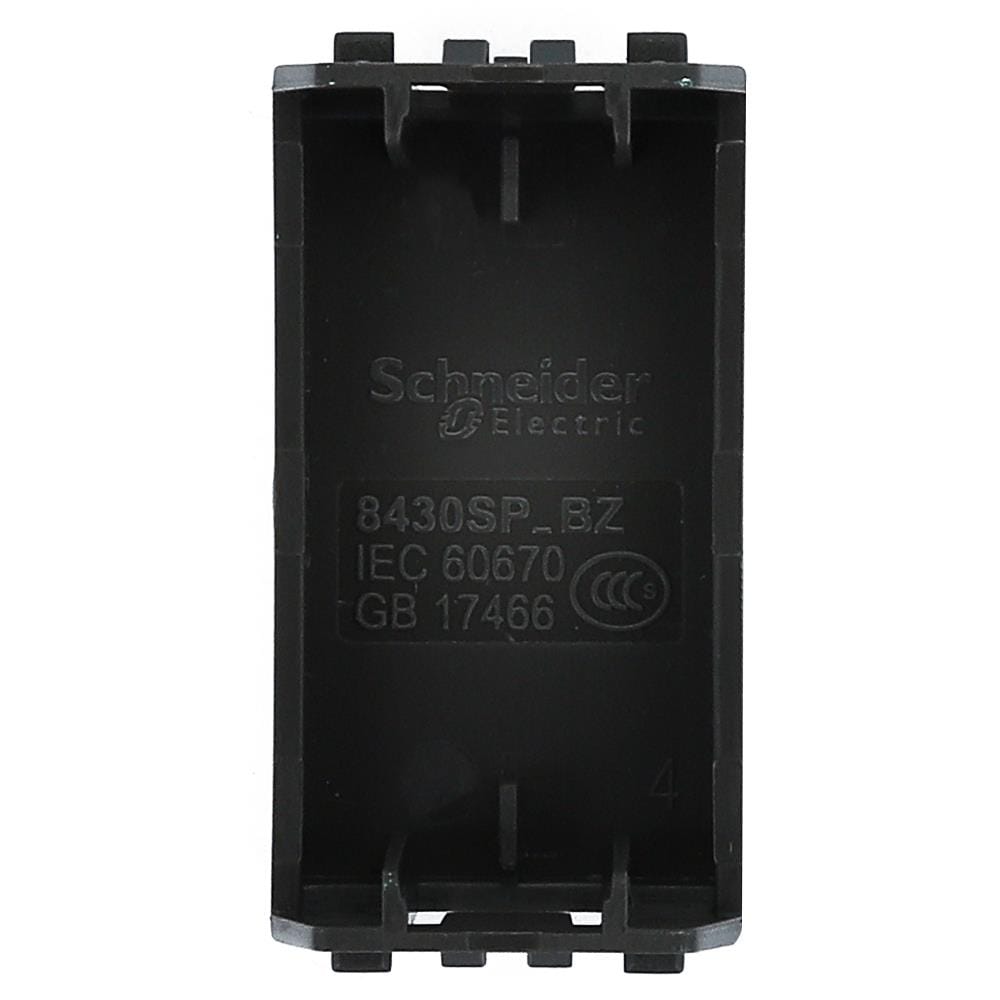 แผ่นปิดช่องว่าง 1 ช่อง SCHNEIDER 8430SP_BZ สีน้ำตาล