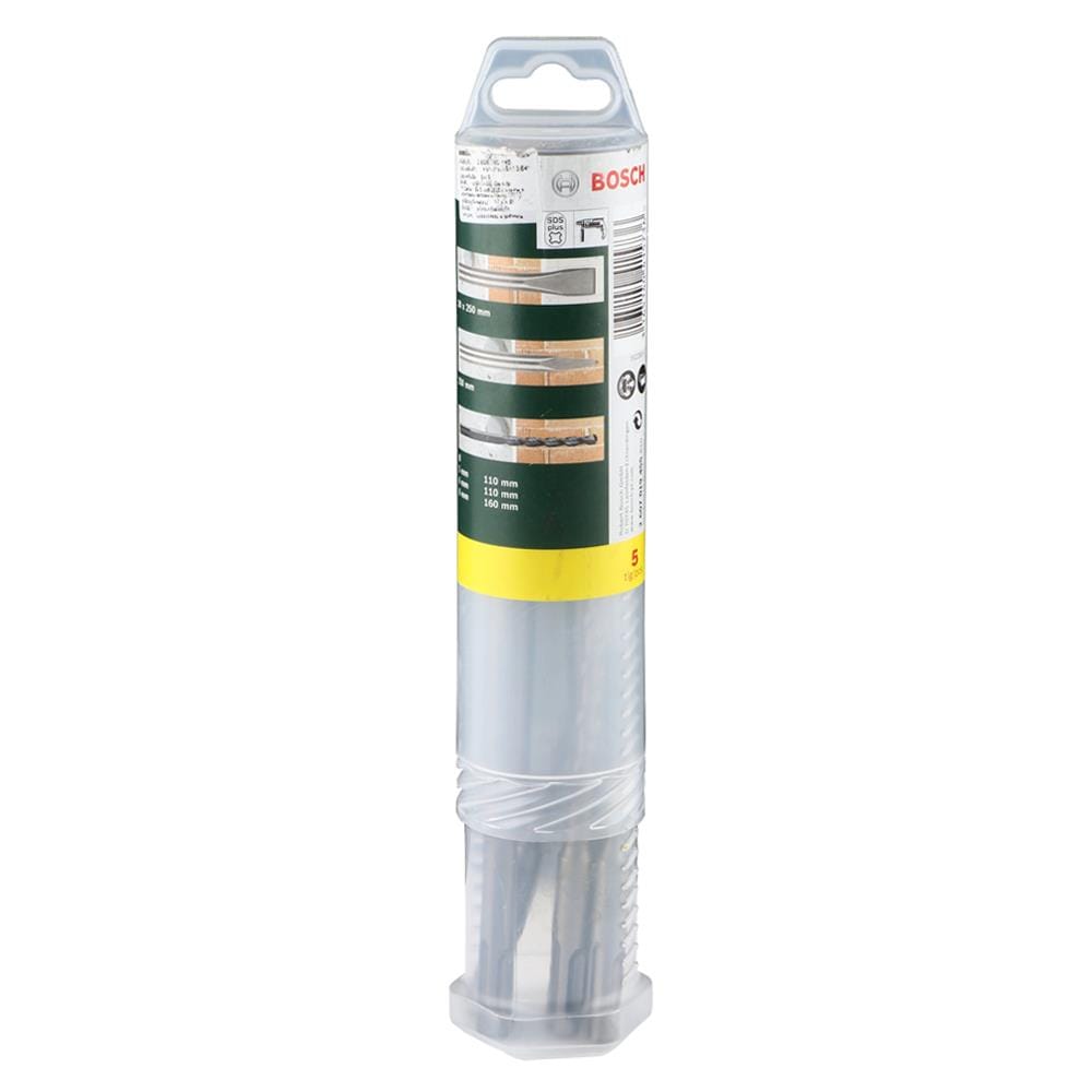 ชุดดอกโรตารี่และดอกสกัด BOSCH SDS PLUS 5 ชิ้น
