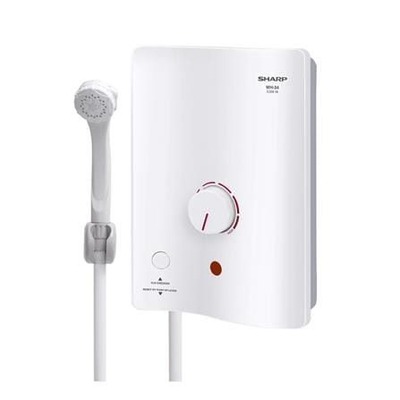 เครื่องทำน้ำอุ่น SHARP WH-34 3500 วัตต์ สีขาว_0