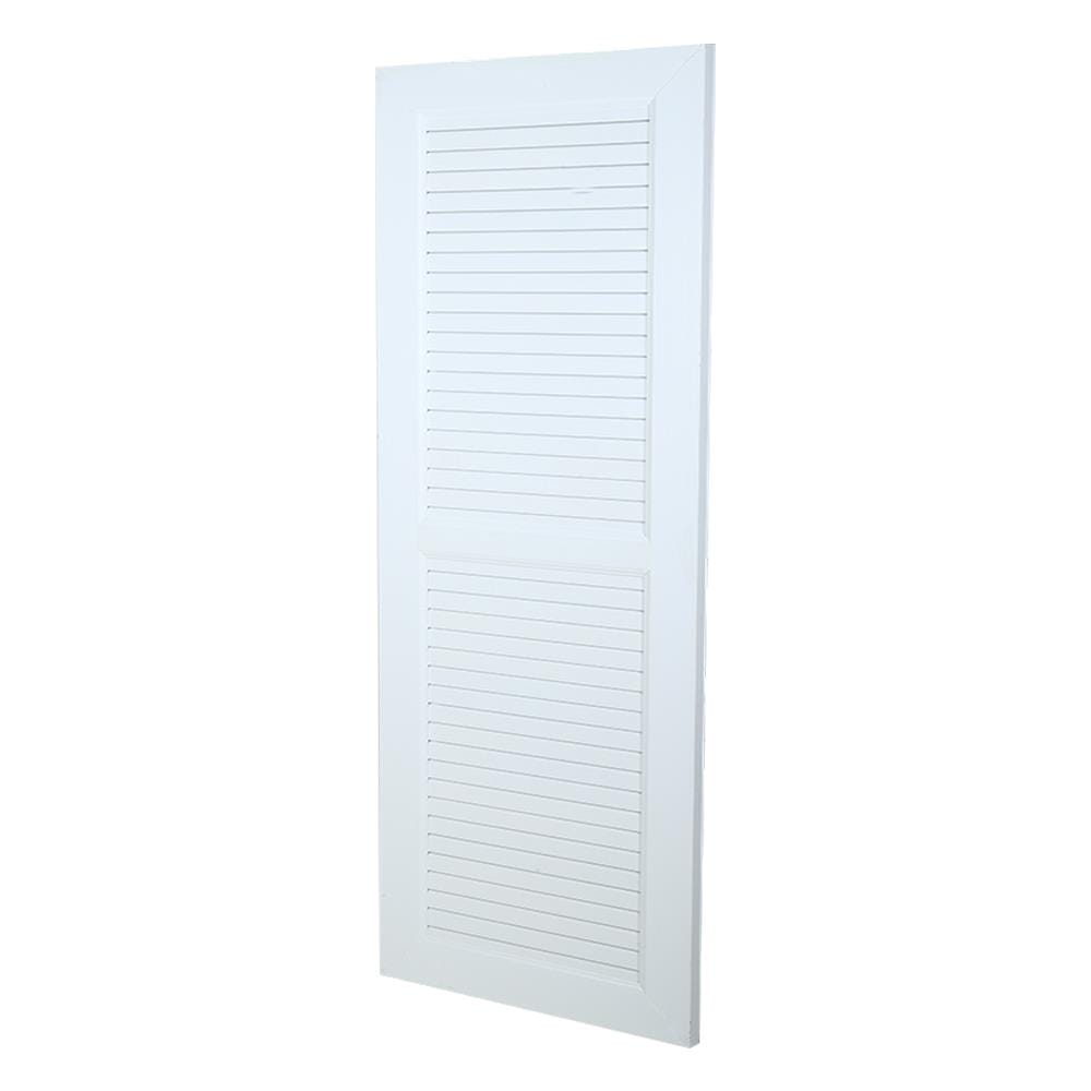 ประตูห้องน้ำ UPVC ASARA S937 70X200 ซม. สีขาว ไม่เจาะลูกบิด