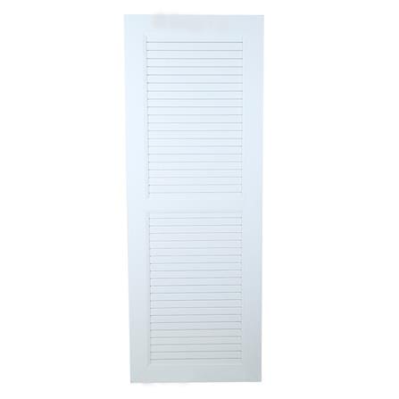 ประตูห้องน้ำ UPVC ASARA S937 70X200 ซม. สีขาว ไม่เจาะลูกบิด