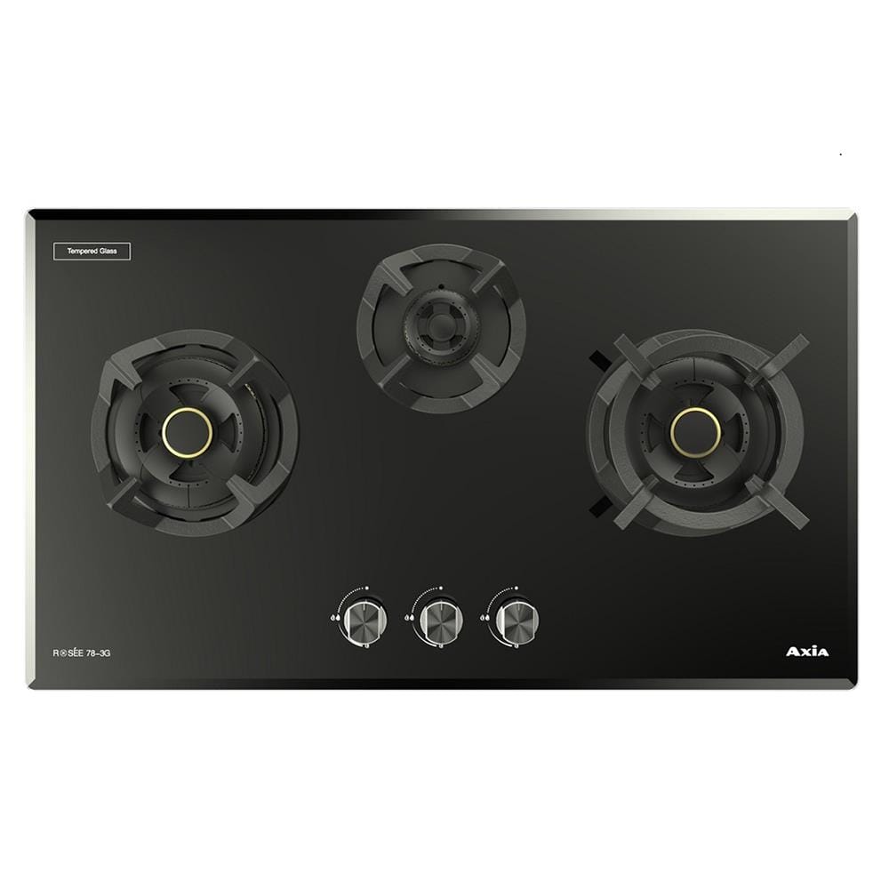 เตาฝังแก๊ส AXIA ROSEE 78-3G 78 ซม.