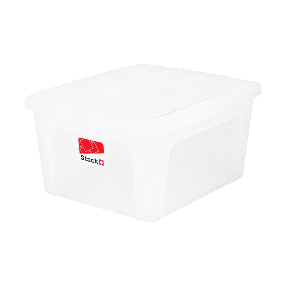 กล่องฝาปิด STACKO CK180 39.5x34x19.9 ซม. สีใส