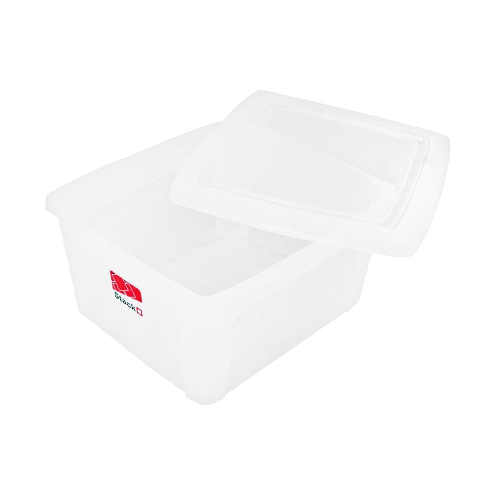 กล่องฝาปิด STACKO CK180 39.5x34x19.9 ซม. สีใส