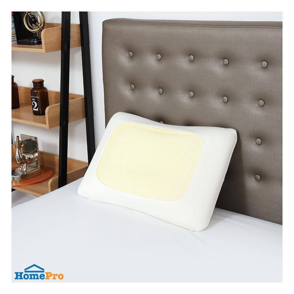 หมอนสุขภาพ เมมโมรี่โฟม HOME LIVING STYLE COOLING BLISS สีขาว