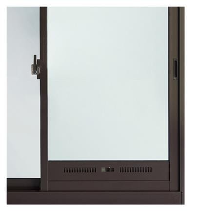หน้าต่างAluminum บานเลื่อน S-S มุ้ง J-TRUST 120x110 ซม. สีน้ำตาล_1