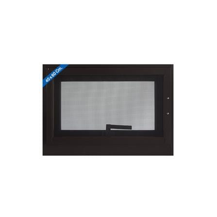 หน้าต่างAluminum กระทุ้ง มุ้ง J-TRUST 60x40 ซม. สีน้ำตาล_2
