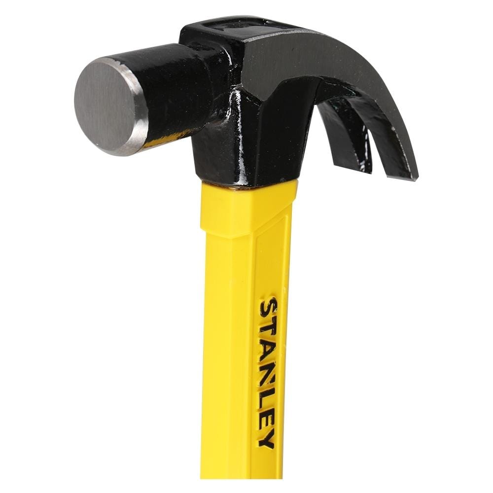 ค้อนหงอน ด้ามไฟเบอร์ STANLEY 51-391 24 มม.