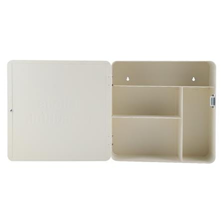 กล่องเหล็กติดผนัง STACKO LIFE 32x10x32 ซม. สีขาว_1