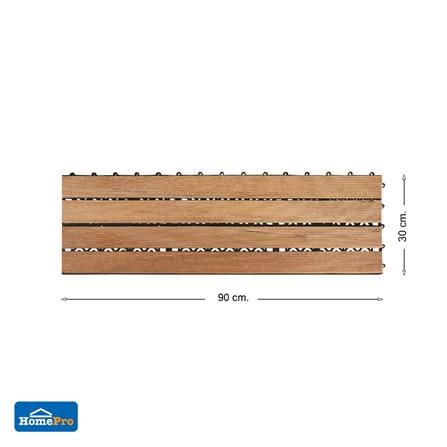 ทางเท้าไม้เต็งหน้าใหญ่ SPRING 30X90 ซม._4