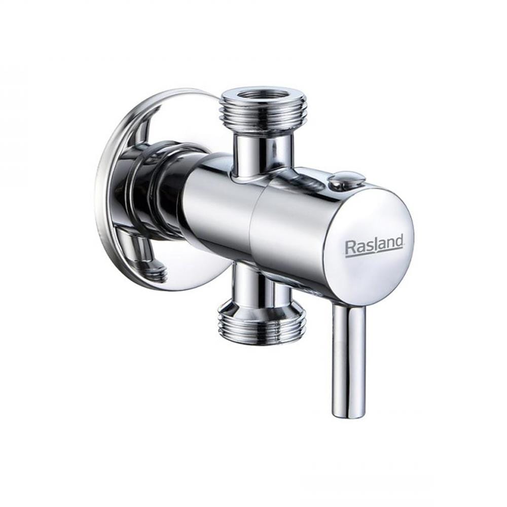 สต๊อปวาล์ว 2 ทาง RASLAND RA 3335233 สีโครม