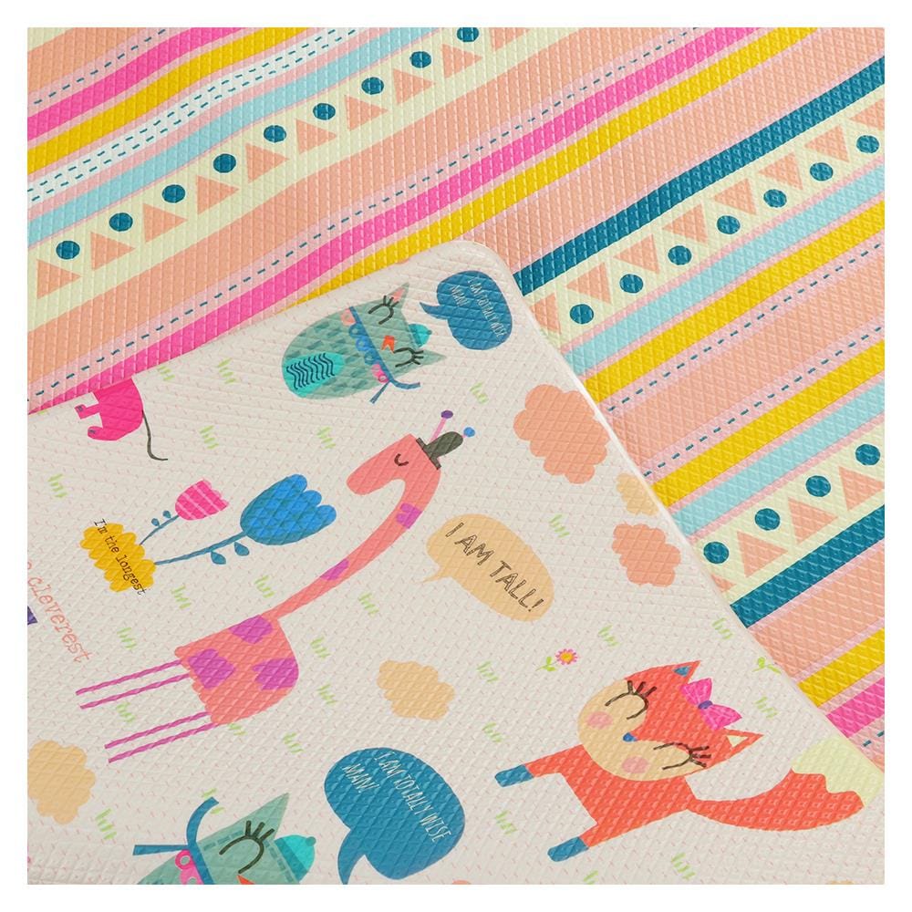 แผ่นอเนกประสงค์ HOME LIVING STYLE PINKYFRIEND135X185 ซม. สีชมพู