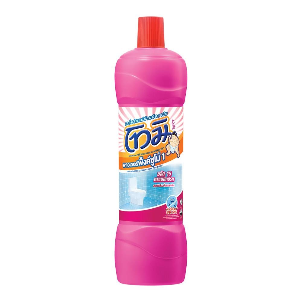 น้ำยาทำความสะอาดห้องน้ำ TOMI 850ml POWER PINK SUMO 1