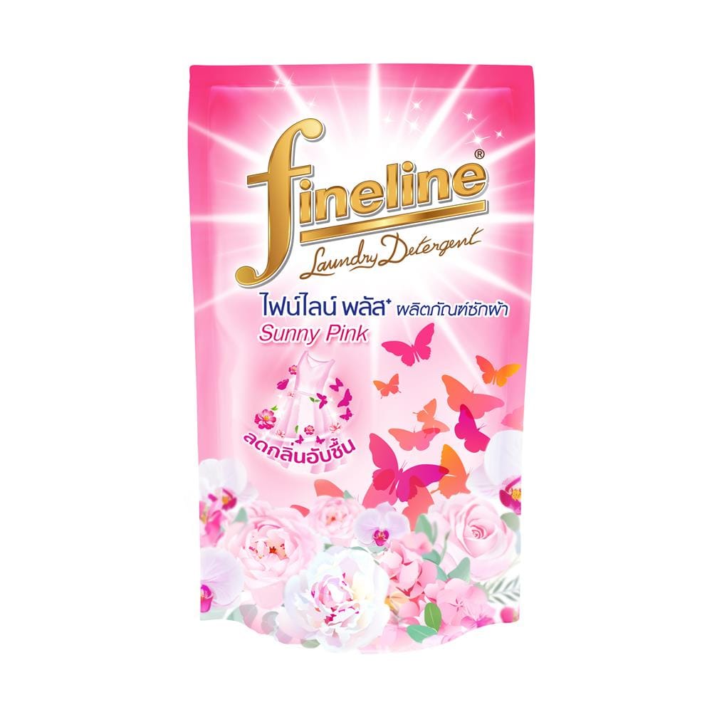 รีฟิลน้ำยาซักผ้า FINELINE 400 มล. SUNNY PINK