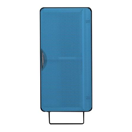 ตู้เหล็กบานเปิดทึบ KIOSK PW-01 สีดำ/ฟ้า
