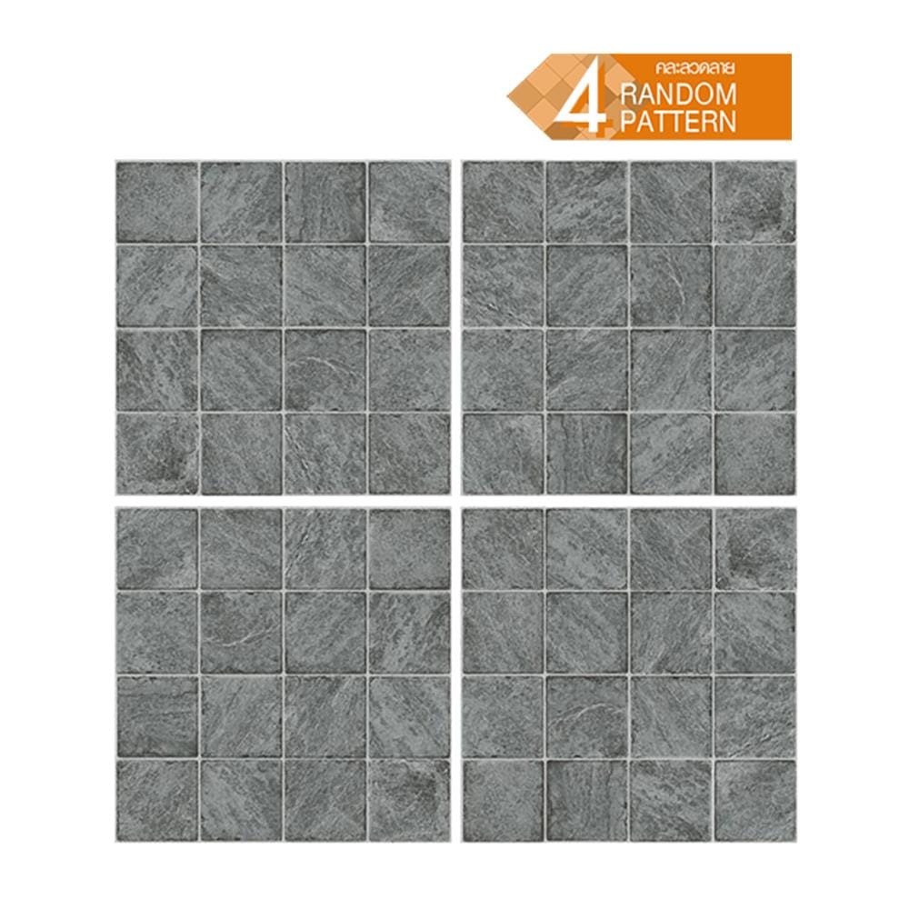 กระเบื้องพื้นพอร์ซเลน  40x40 ซม. CERGRES จากัวร์ เทา A