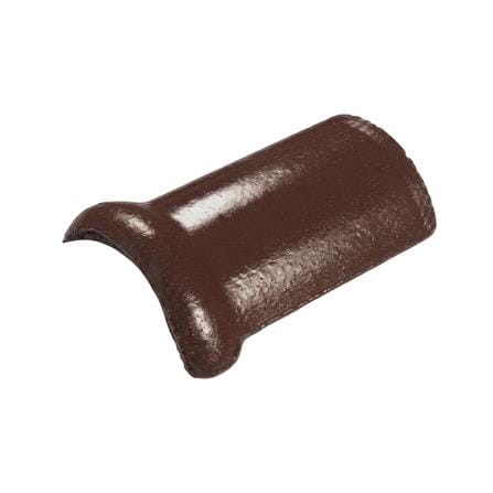 ครอบสันโค้ง CT ตราเพชร 42x33 ซม. สีน้ำตาลพิกุล_0