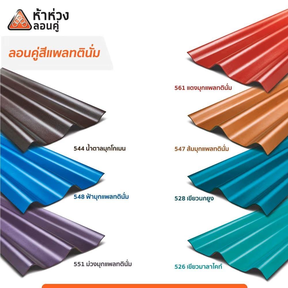 ครอบสันตะเข้ไตรลอน ห้าห่วง 27.5x52x15.5 ซม. สีน้ำตาลมุกโกเมน
