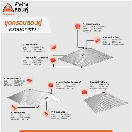 ครอบสันตะเข้ไตรลอน ห้าห่วง 27.5x52x15.5 ซม. สีน้ำตาลมุกโกเมน_4