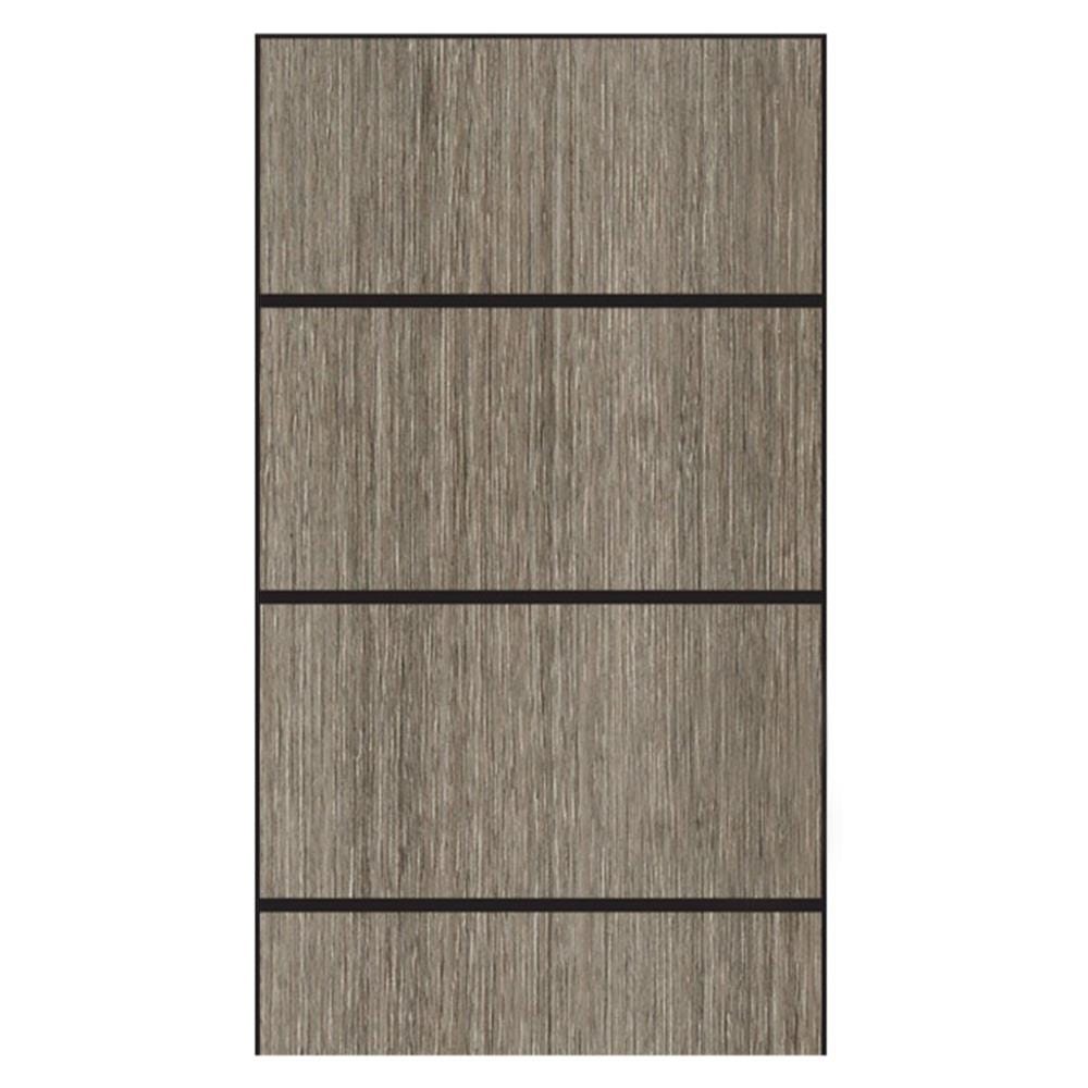 ประตูภายใน UPVC AZLE AZLE-4 80X200 ซม. สี TEXES OAK เจาะลูกบิด