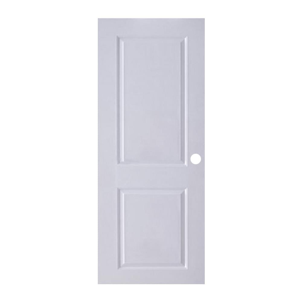 ประตูภายนอก UPVC PARAZZO MN004 80X200 ซม. สีขาว เจาะลูกบิด