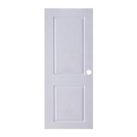 ประตูภายนอก UPVC PARAZZO MN004 80X200 ซม. สีขาว เจาะลูกบิด_0
