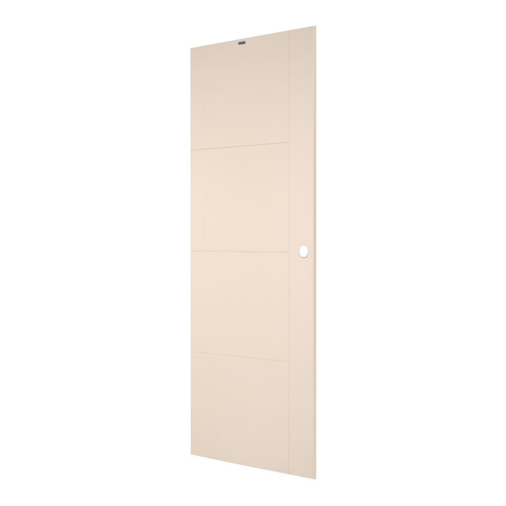 ประตูภายนอก UPVC PARAZZO PUV03 80X200 ซม. สี PINK GOLD เจาะลูกบิด