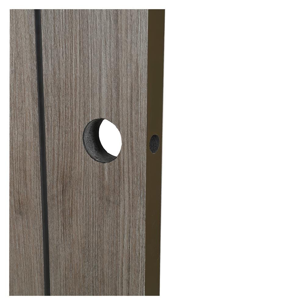 ประตูภายใน UPVC PARAZZO PUN06 80X200 ซม. สี TEXES OAK เจาะลูกบิด