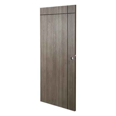 ประตูภายใน UPVC PARAZZO PUN06 80X200 ซม. สี TEXES OAK เจาะลูกบิด_1