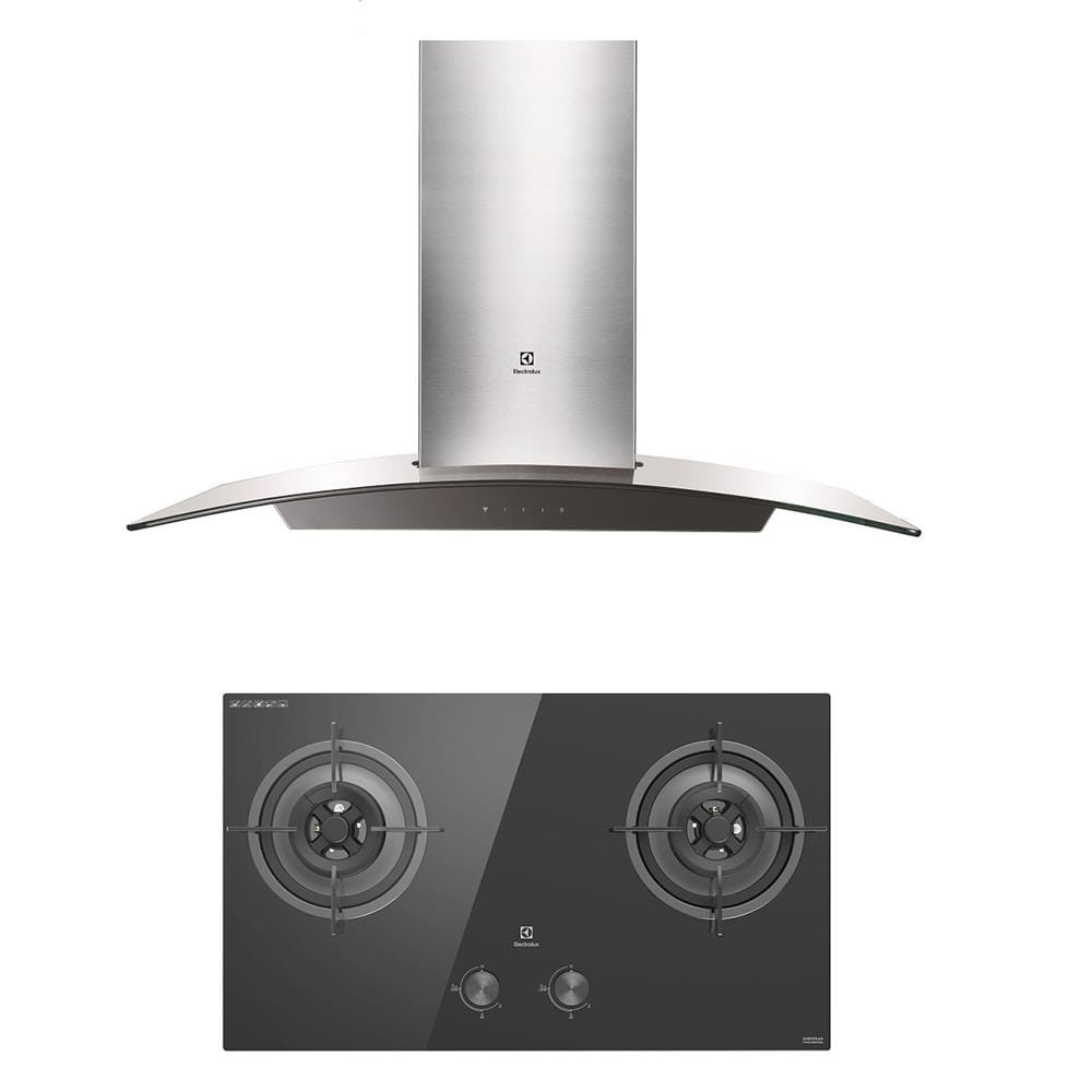 เตาฝัง+เครื่องดูดควัน ELECTROLUX EHG7230BE+EFC936GAR