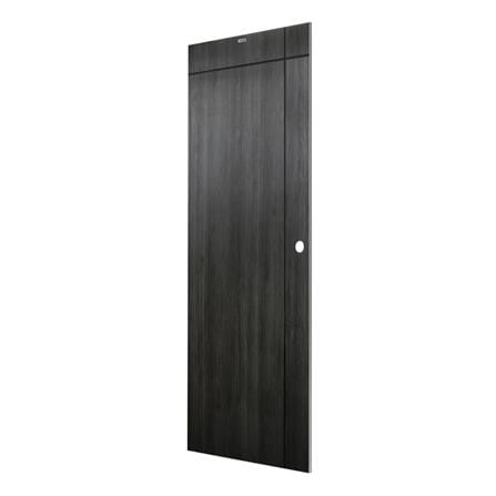 ประตูภายใน UPVC PARAZZO PUN06 80X200 ซม. สี SMOKE GREY เจาะลูกบิด_1