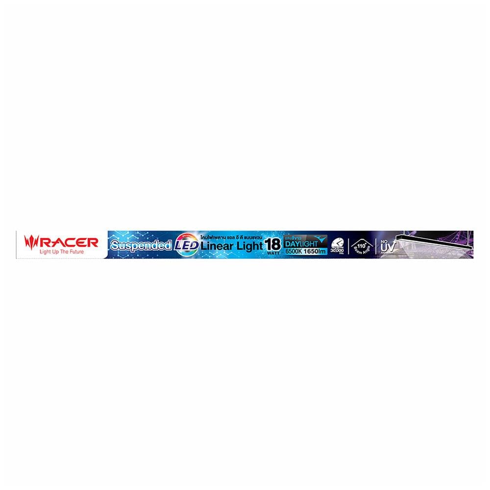 โคมติดลอย LED RACER 18 วัตต์ สีดำ DAYLIGHT