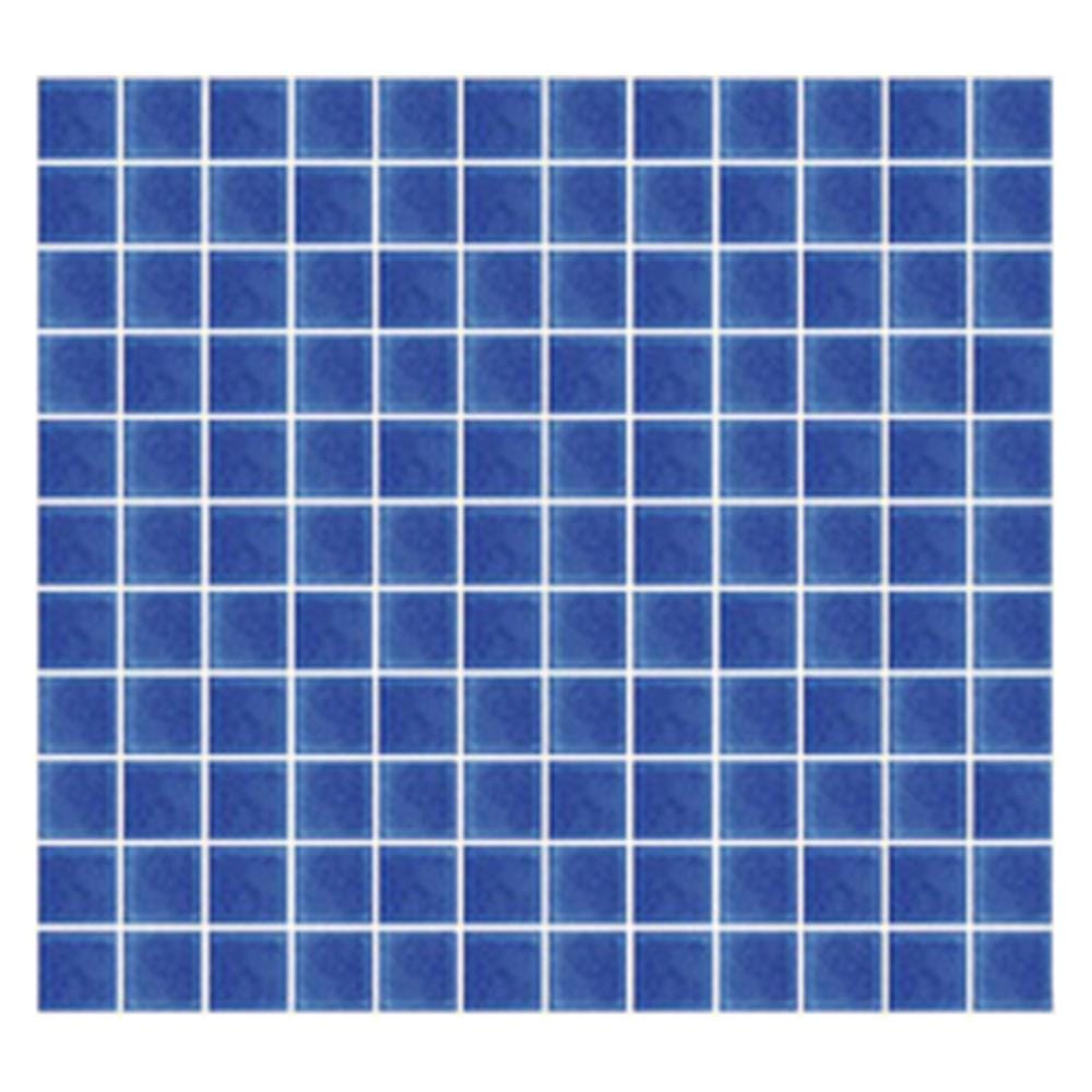 โมเสคพอร์ซเลน 30x30 ซม. COTTO MT 1S-BL-9/R น้ำเงิน P10