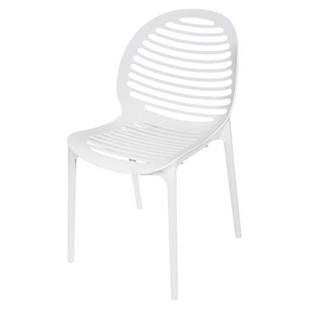 เก้าอี้พลาสติก SPRING VITRA สีขาว_0