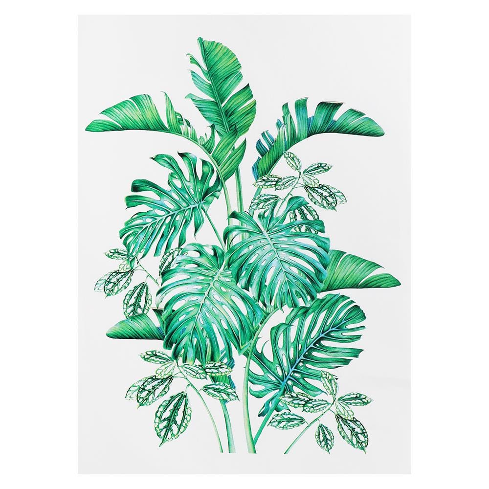 สติ๊กเกอร์ลอกน้ำ DIY HOME LIVING STYLE TROPICAL 34X47 ซม.