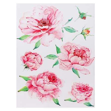 สติ๊กเกอร์ลอกน้ำ DIY HOME LIVING STYLE ROSE 34X47 ซม._0