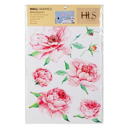 สติ๊กเกอร์ลอกน้ำ DIY HOME LIVING STYLE ROSE 34X47 ซม._2