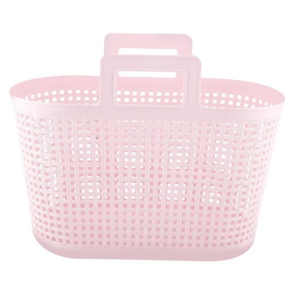 ตะกร้าเหลี่ยมหูหิ้ว DKW IN SPACE HH-1099-PK สีชมพู