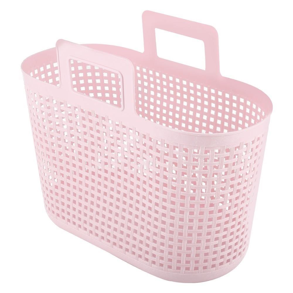 ตะกร้าเหลี่ยมหูหิ้ว DKW IN SPACE HH-1099-PK สีชมพู